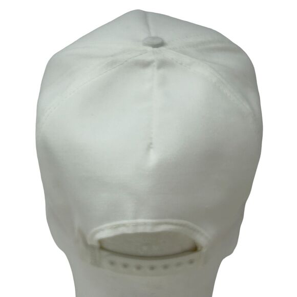 Vintage 90s Conoco Challenge Hat Cap White Oil Gas Petroleum USA Made Snapback - Picture 3 of 9